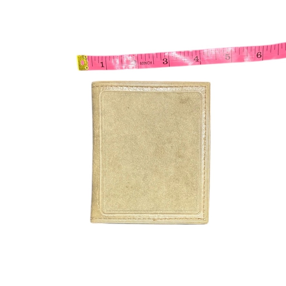 Vintage Tan Bifold Leather Wallet